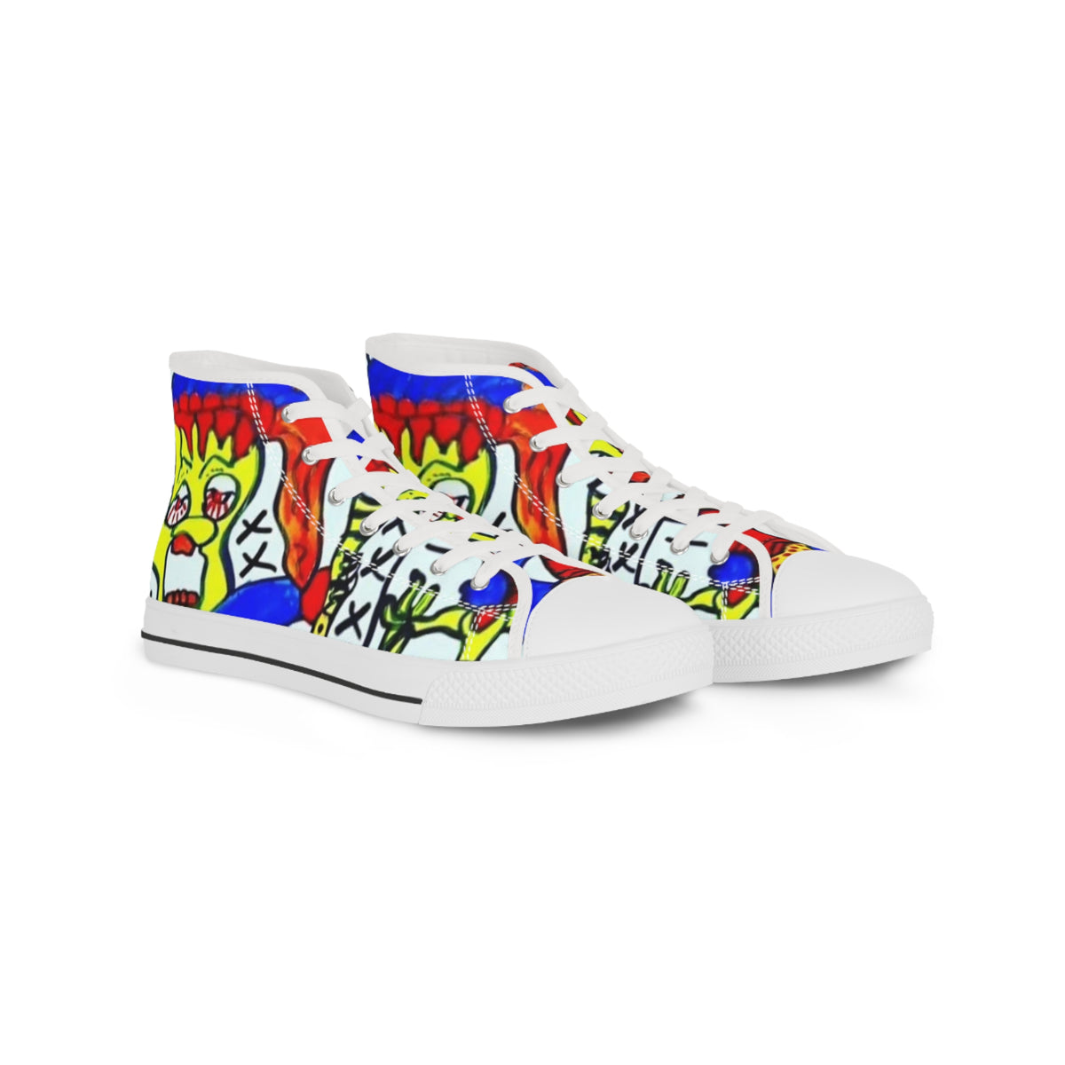 Men's HIP HOP ART High Top Sneakers