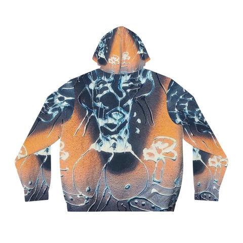 Men's Full-Zip  HIP HOP ART Hoodie (AOP)