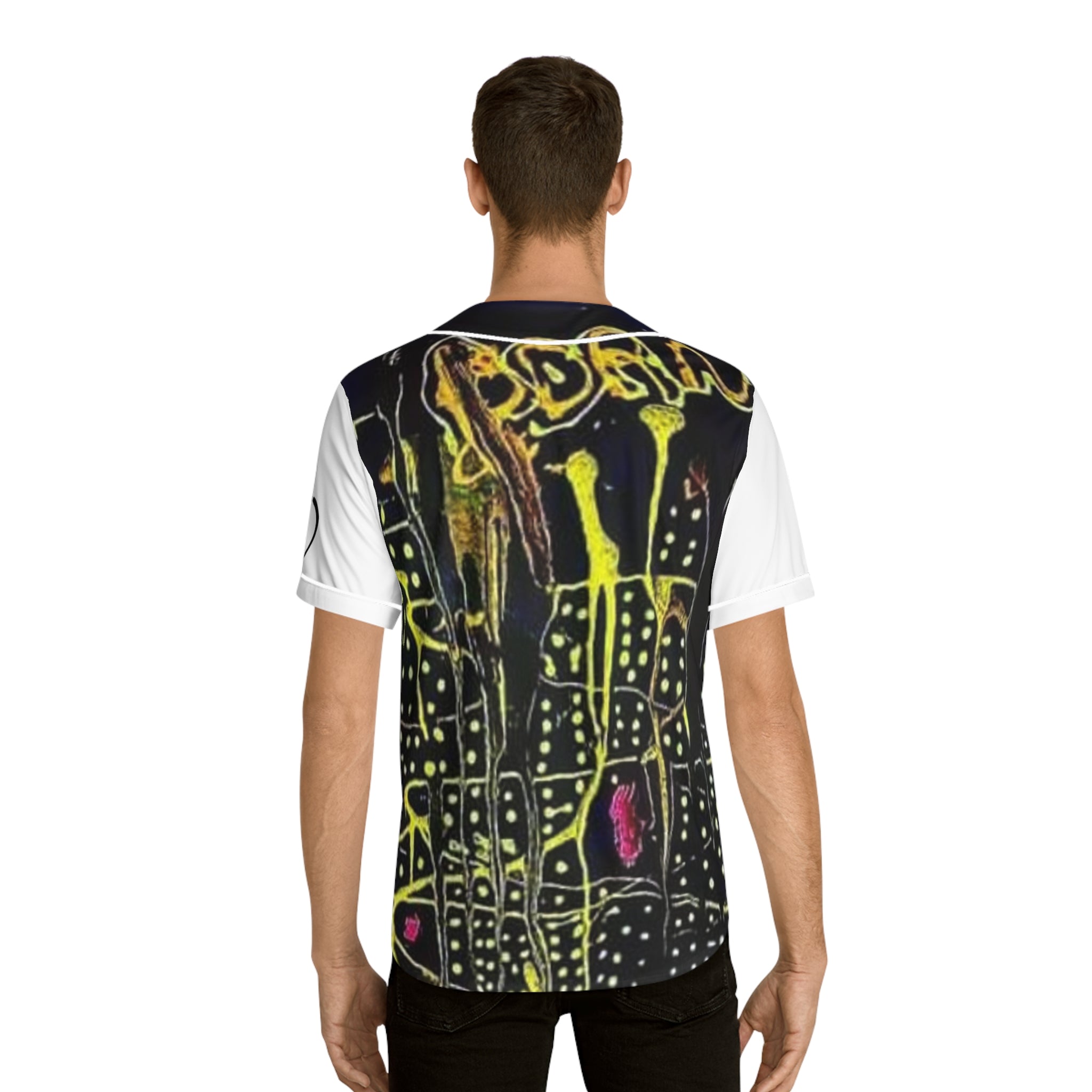 Men's HIP HOP ART Baseball Jersey (AOP)