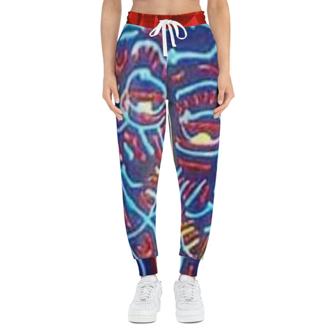 HIP HOP ART Athletic Joggers (AOP)