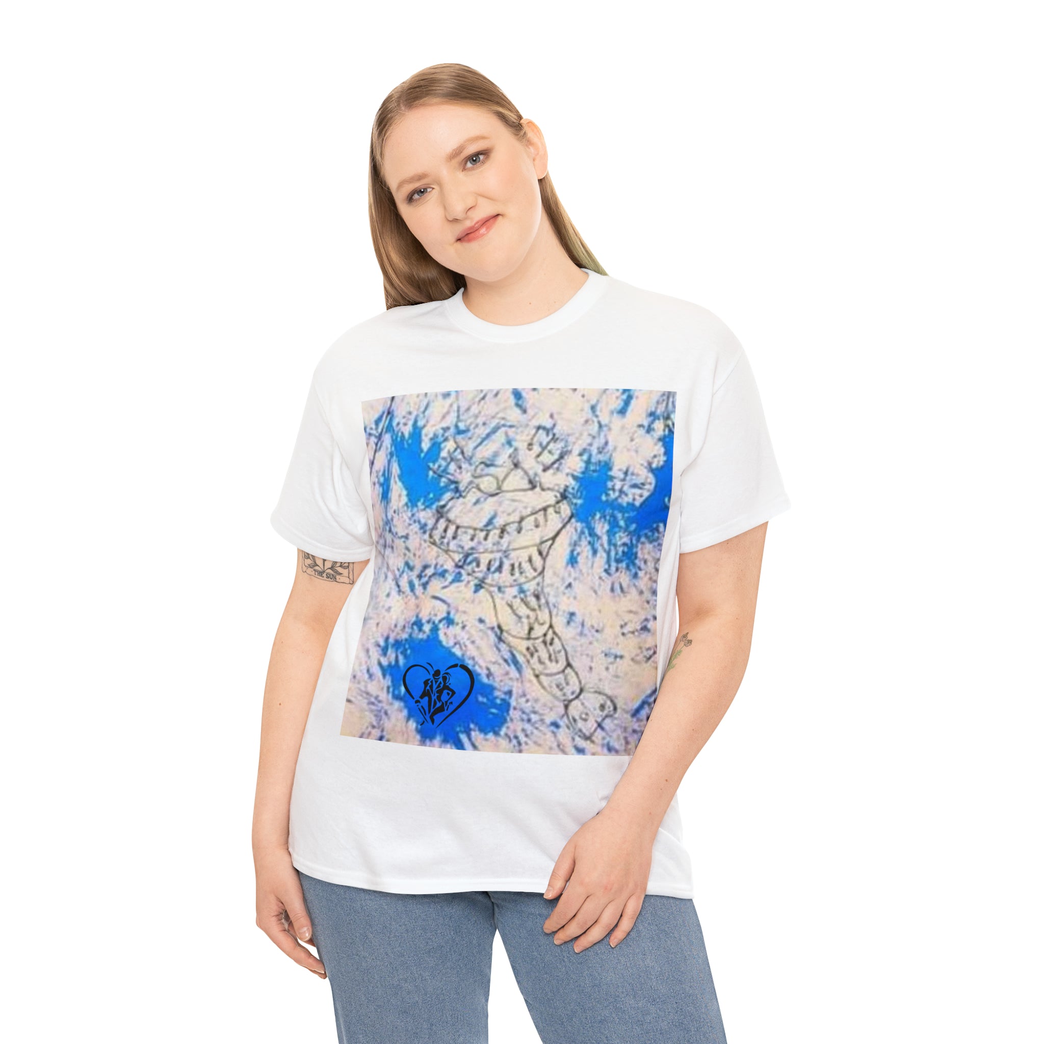 Unisex Heavy HIP HOP ART Cotton Tee