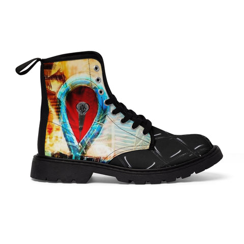 Men's Canvas HIP HOP ART Boots