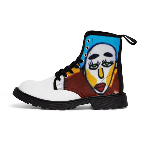 Men's Canvas HIP HOP ART Boots