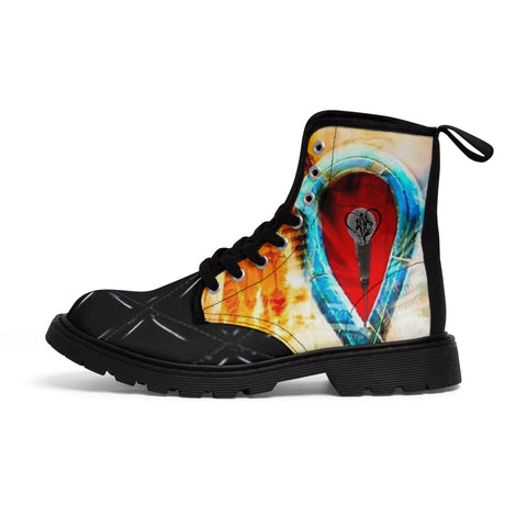 Men's Canvas HIP HOP ART Boots