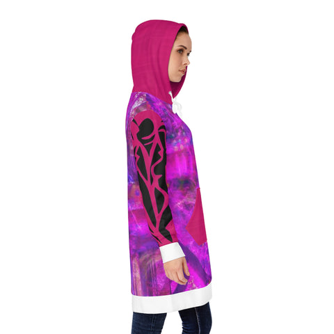 Women's HIP HOP ART Hoodie Dress (AOP)