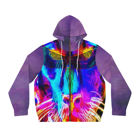 Men's Full-Zip HIP HOP ART  Hoodie (AOP)