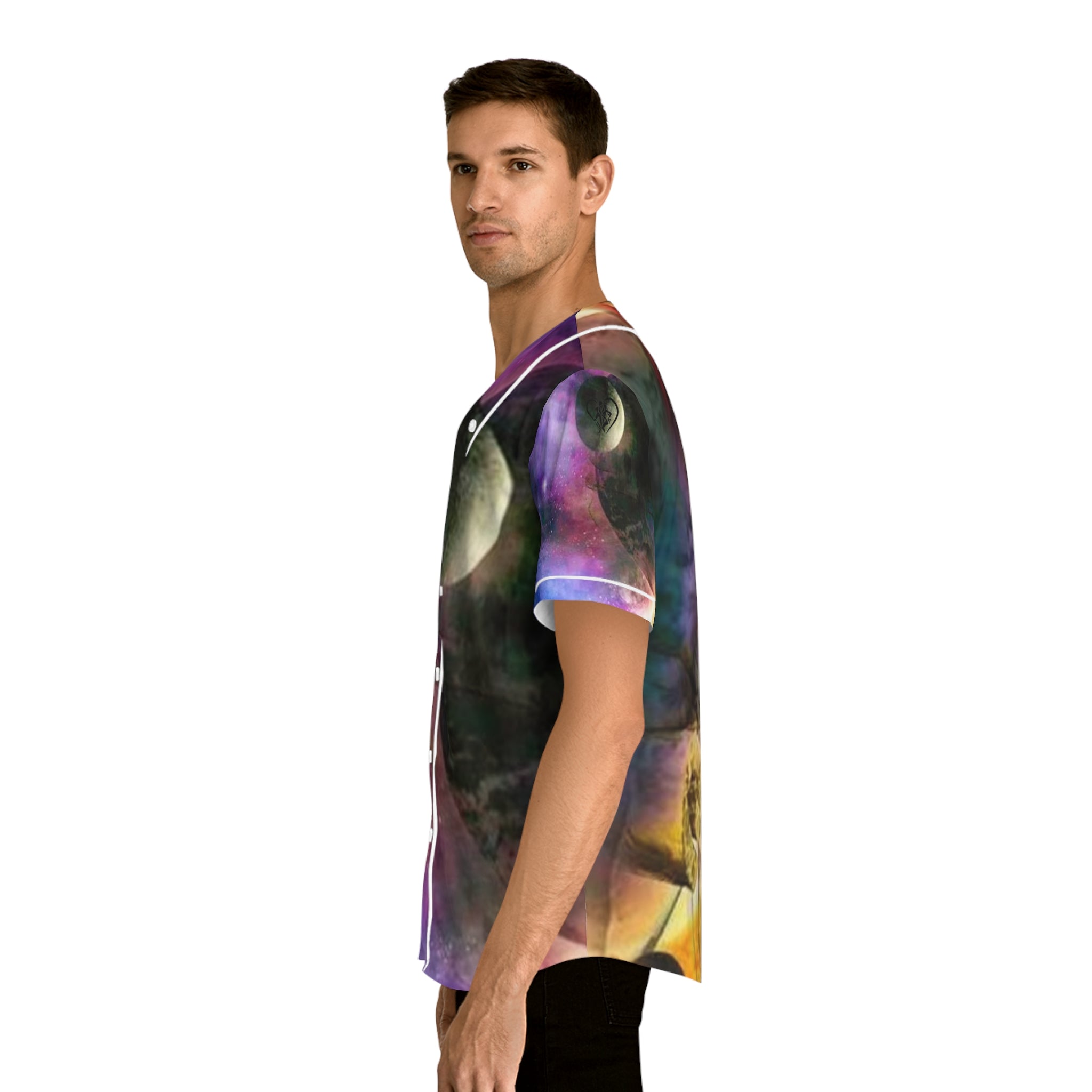 Men's HIP HOP ART Baseball Jersey (AOP)