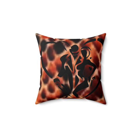 HIP HOP ART Spun Polyester Square Pillow