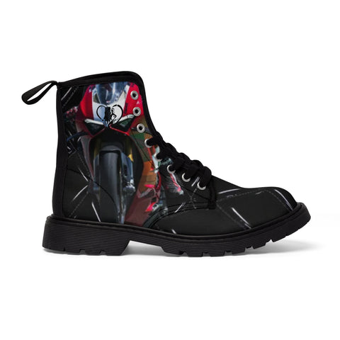 Men's Canvas HIP HOP ART Boots