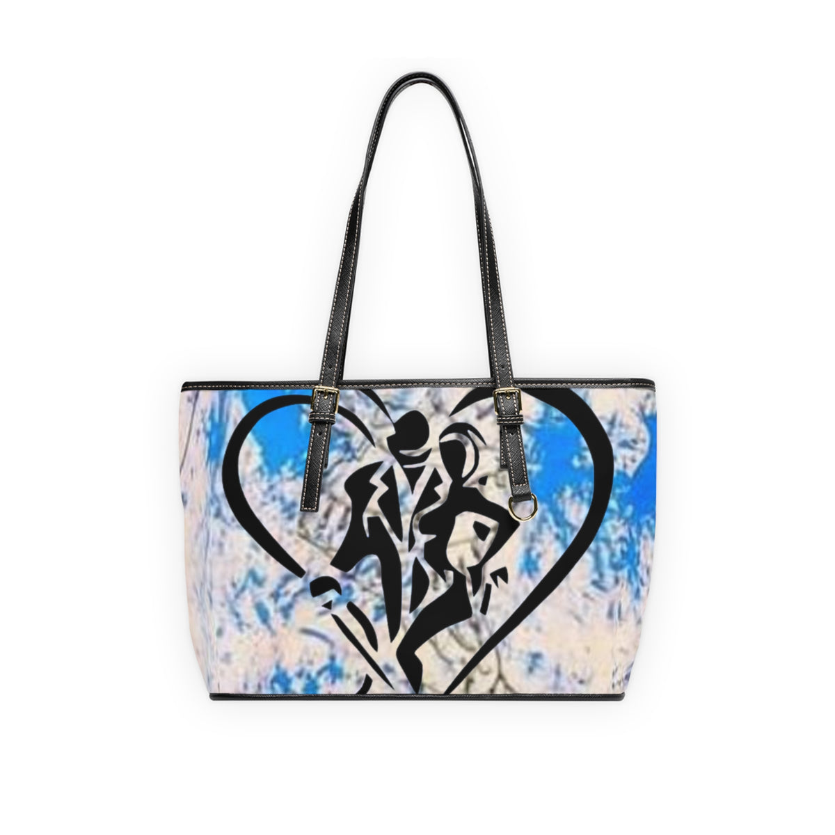 PU Leather HIP HOP ART  Shoulder Bag