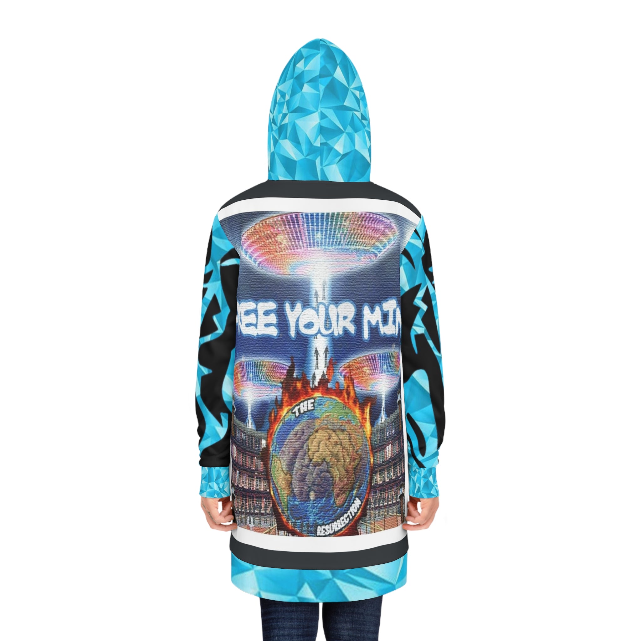 Women's HIP HOP ART Hoodie Dress (AOP)