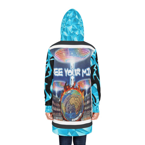 Women's HIP HOP ART Hoodie Dress (AOP)