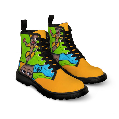 Women's Canvas HIP HOP ART Boots