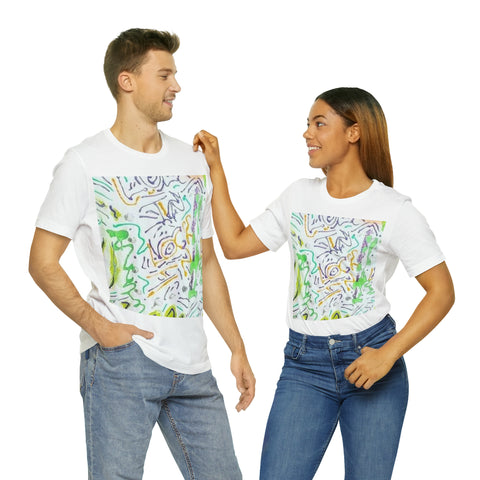 HIP HOP ART Unisex Jersey Short Sleeve Tee