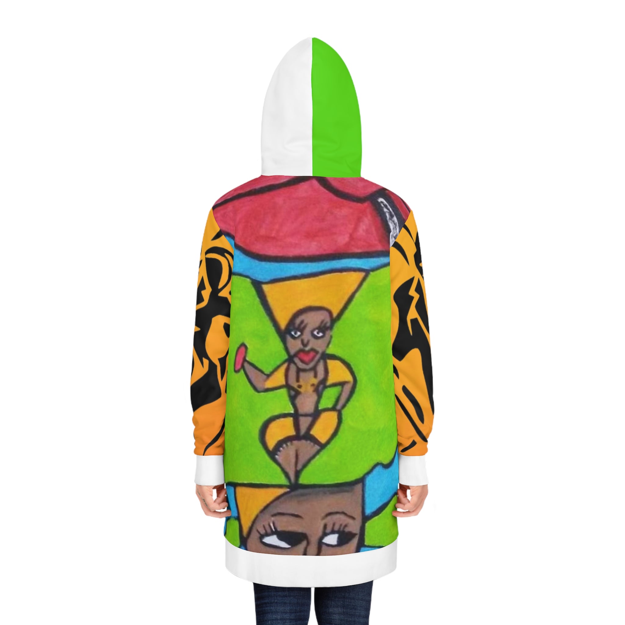 Women's HIP HOP ART Hoodie Dress (AOP)