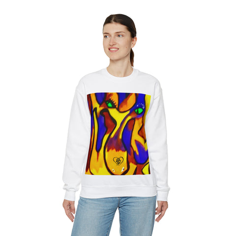 Unisex Heavy Blend™ HIP HOP ART Crewneck Sweatshirt