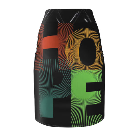 Women's HIP HOP ART Pencil Skirt (AOP)