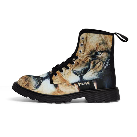 Men's  HIP HOP ART Canvas Boots