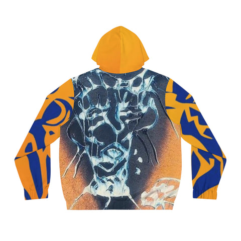 Men's Full-Zip  HIP HOP ART Hoodie (AOP)