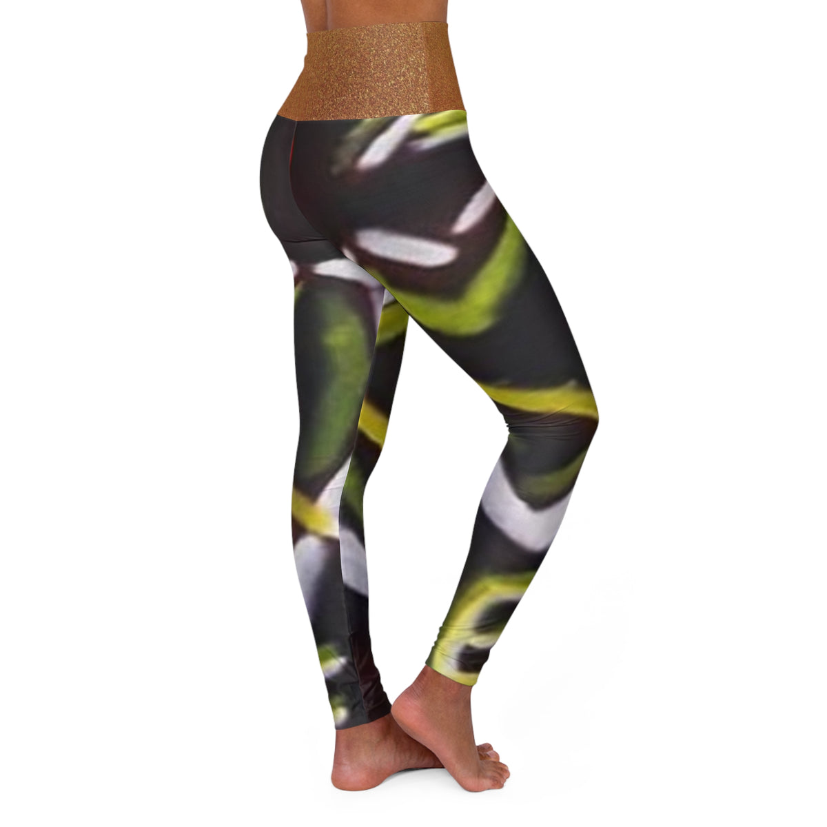 High Waisted  HIP HOP ART Yoga Leggings (AOP)