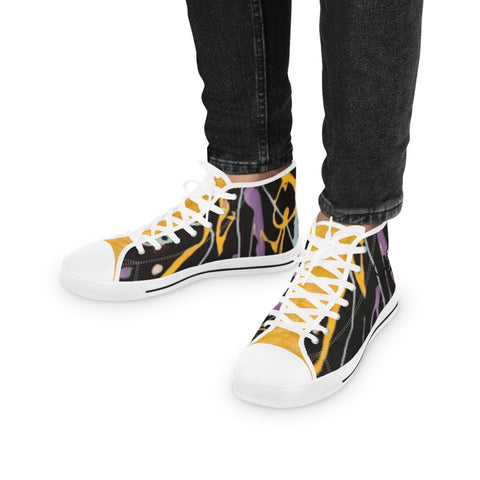 Men's High Top  HIP HOP ART  Sneakers