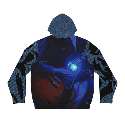 Men's Full-Zip  HIP HOP ART Hoodie (AOP)