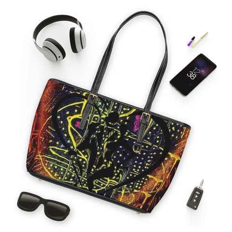 PU Leather HIP HOP ART Shoulder Bag