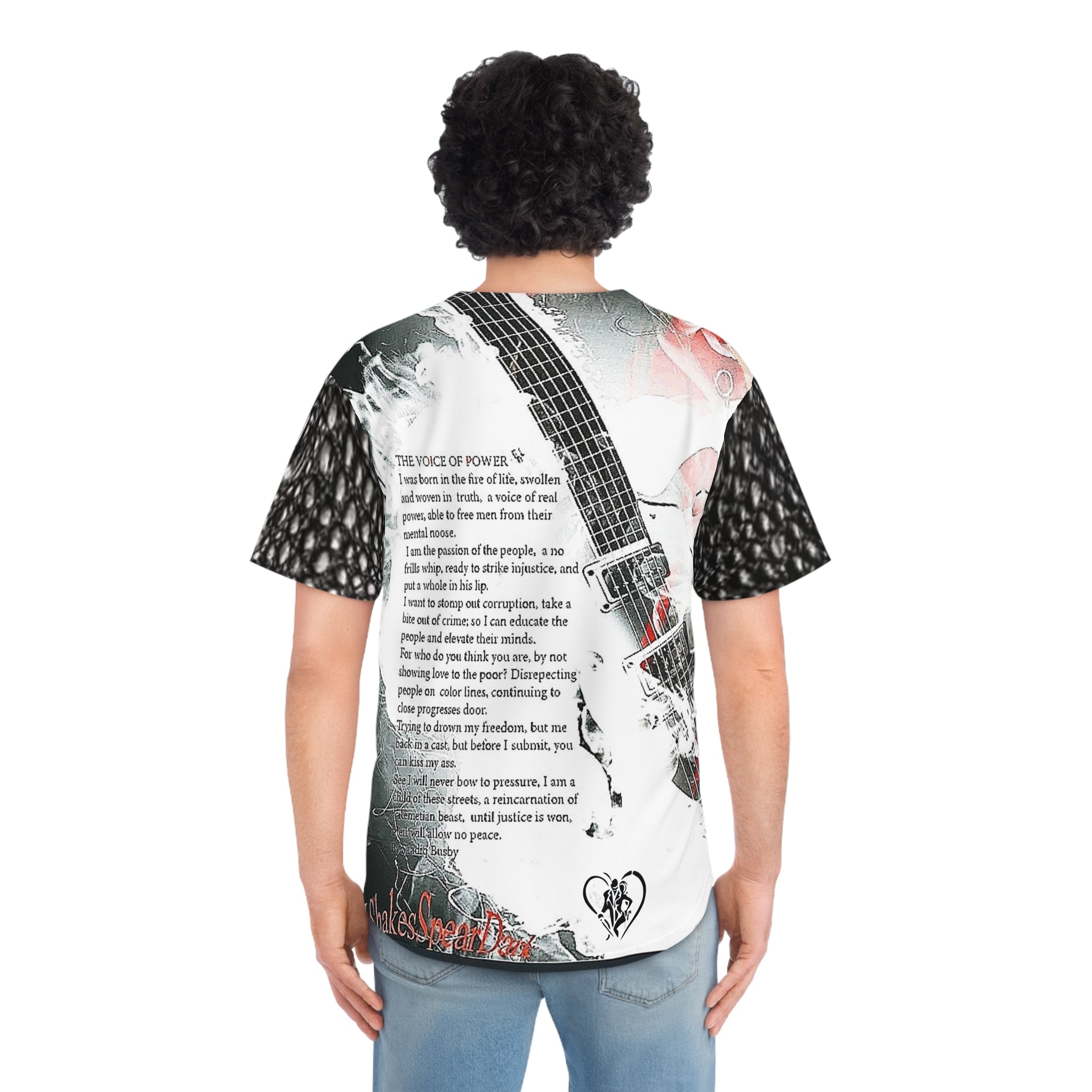 Men's HIP HOP ART Baseball Jersey