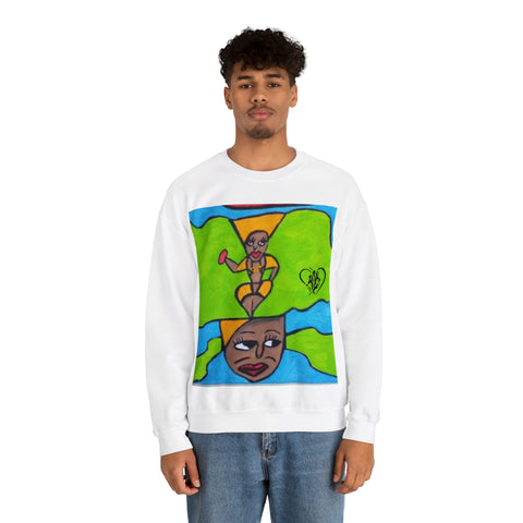 Unisex Heavy Blend™  HIP HOP ART  Crewneck Sweatshirt