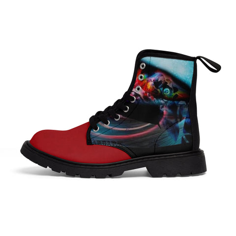 Men's Canvas  HIP HOP ART Boots