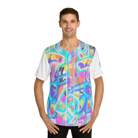 Men's HIP HOP ART Baseball Jersey (AOP)