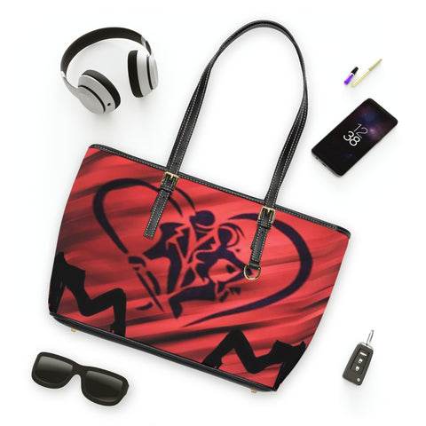 PU Leather  HIP HOP ART Shoulder Bag