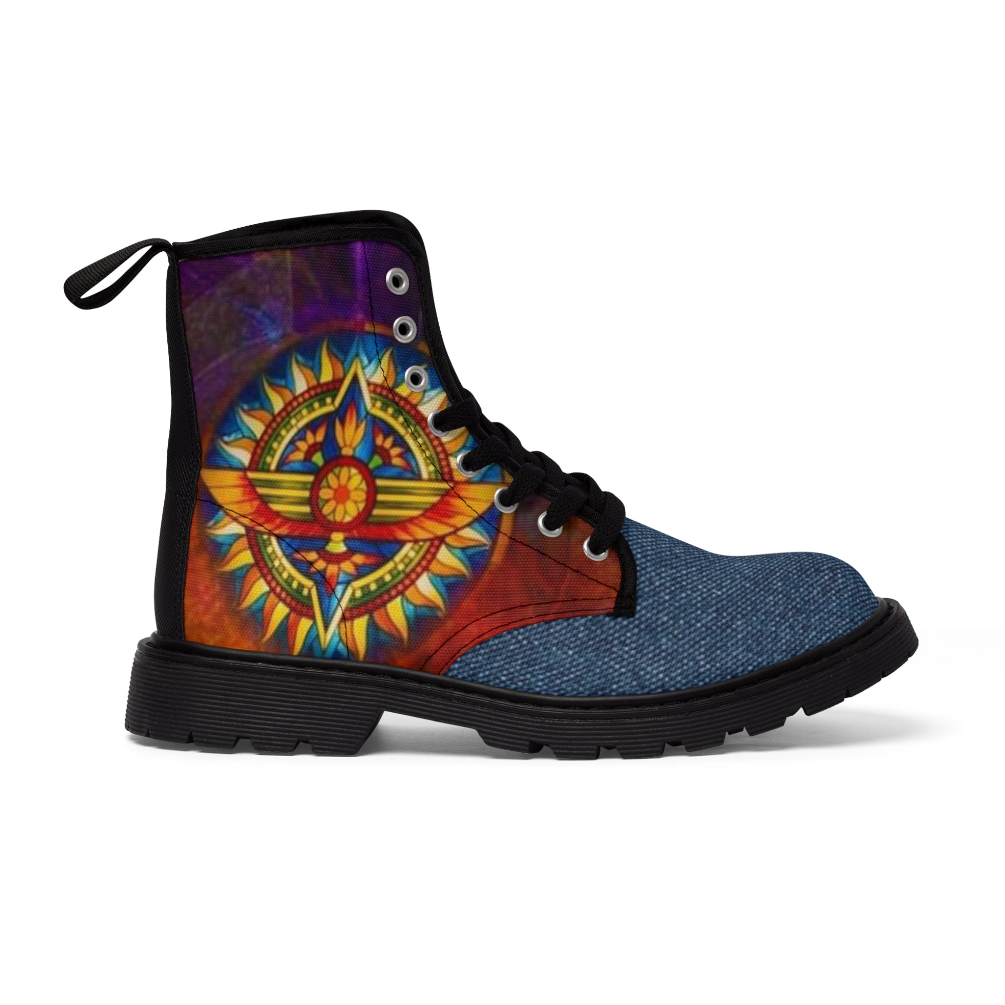 Women's Canvas HIP HOP ART Boots