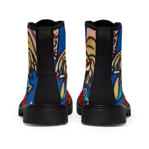 Men's Canvas HIP HOP ART Boots