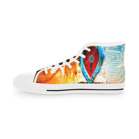 Men's High Top HIP HOP ART Sneakers