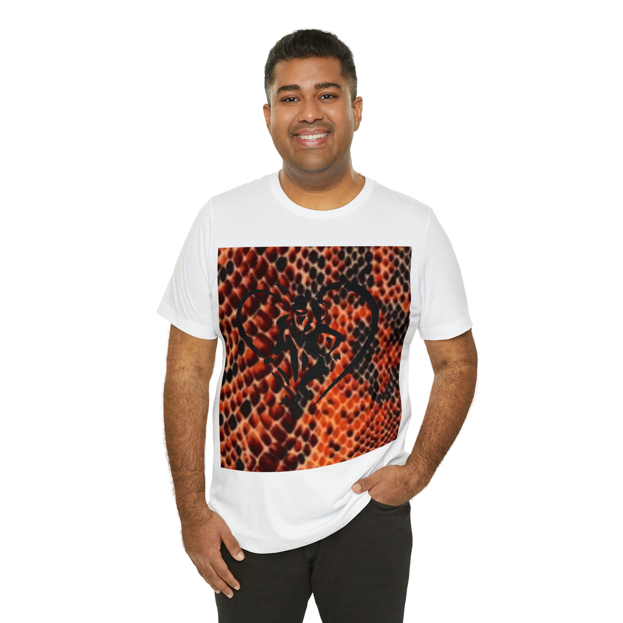 Unisex HIP HOP ART Jersey Short Sleeve Tee