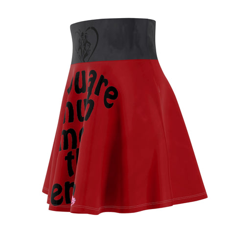 Women's HIP HOP ART Skater Skirt (AOP)