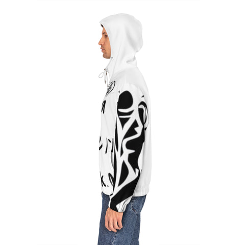 Men's Full-Zip HIP HOP ART  Hoodie (AOP)