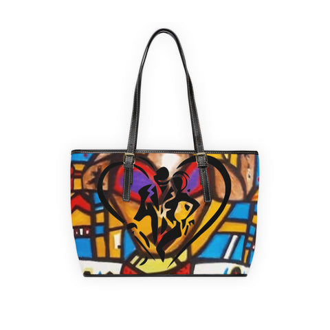 PU Leather  HIP HOP ART Shoulder Bag