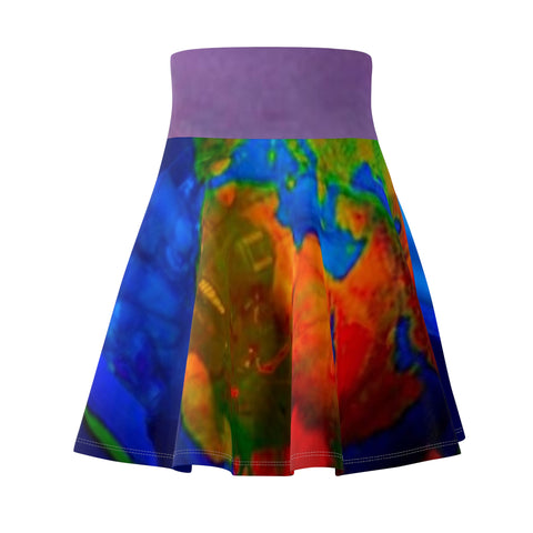 Women's HIP HOP ART Skater Skirt (AOP)