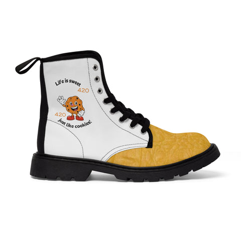 Men's Canvas HIP HOP ART Boots