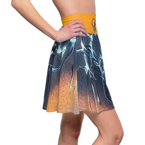 Women's HIP HOP ART Skater Skirt (AOP)