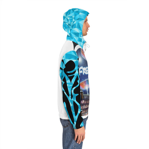 Men's Full-Zip  HIP HOP ART  Hoodie (AOP)