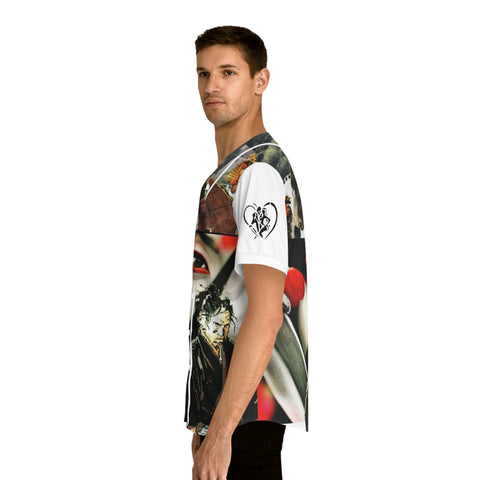 Men's  HIP HOP ART  Baseball Jersey (AOP)