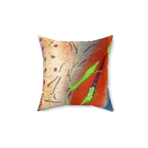 HIP HOP ART Spun Polyester Square Pillow