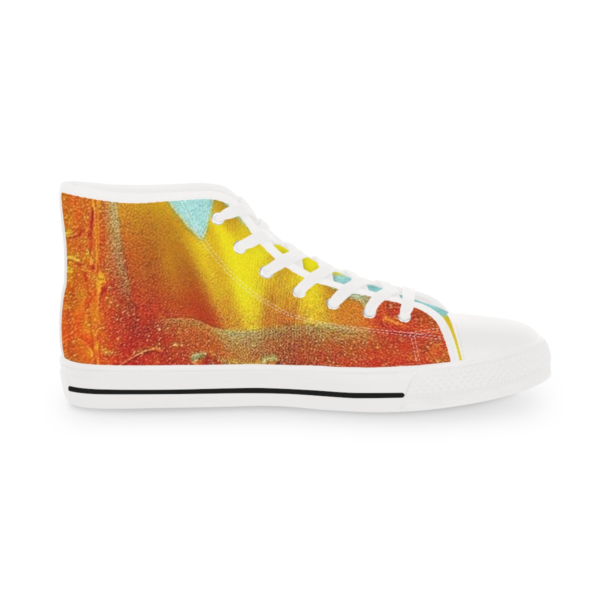 HIP HOP ART Men's High Top Sneakers