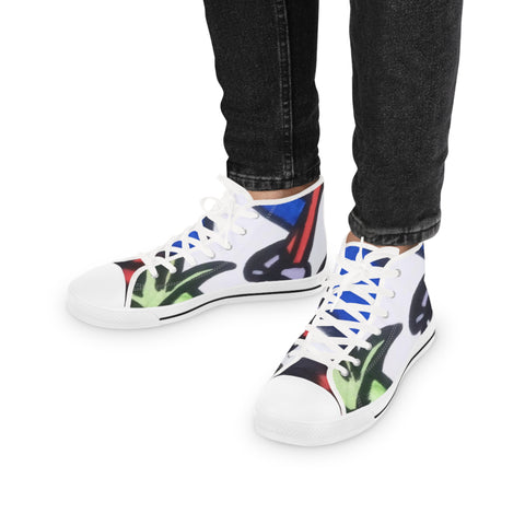 Men's High Top  HIP HOP ART Sneakers