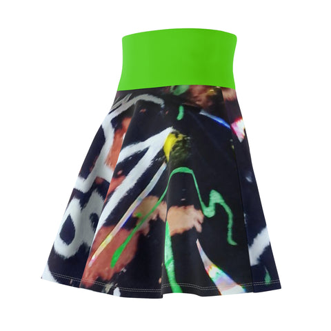 Women's  HIP HOP ART Skater Skirt (AOP)