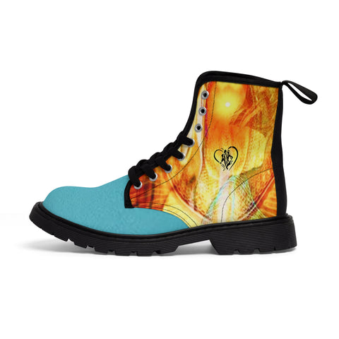 Men's Canvas HIP HOP ART Boots