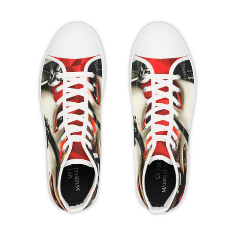 Men's High Top  HIP HOP ART  Sneakers